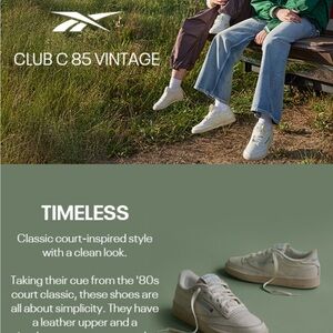 Reebok Club C 85 Vintage Sneakers - Cream